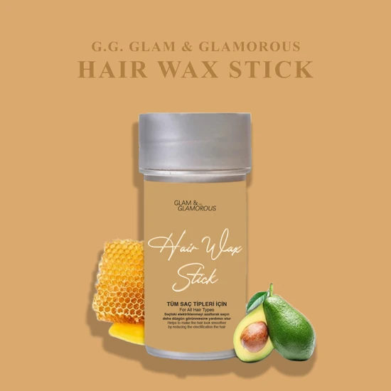 Glam & Glamorous Hair Wax Stick 75gr - Saç Sabitleyici