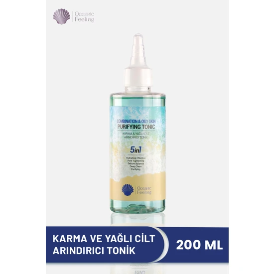 Oceanic Feeling Karma & Yağlı Cilt Arındırıcı Tonik 200 ml