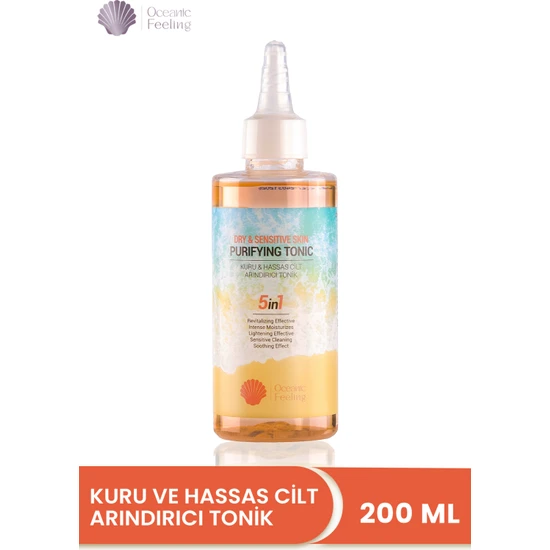 Oceanic Feeling Kuru ve Hassas Cilt Arındırıcı Tonik 200 ml