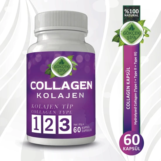 Gökçek Şifa Collagen Kapsül - 60 Kapsül X1000MG