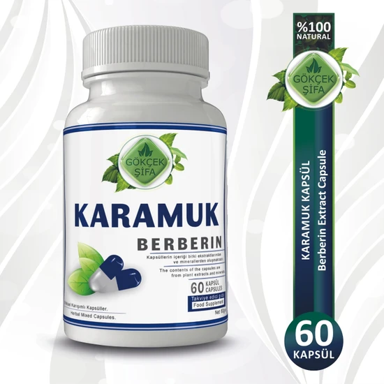 Gökçek Şifa Karamuk Kapsül - 60 Kapsül 1000 Mg