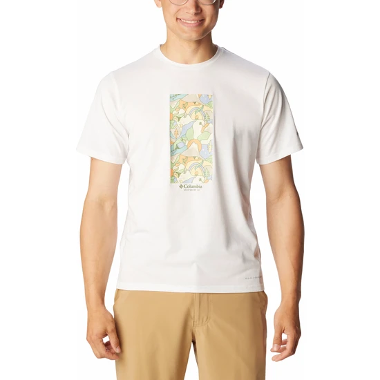 Columbia Men's Sun Trek  Graphic Erkek Kısa Kollu T-Shirt