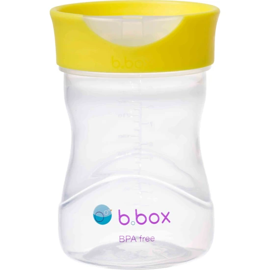 Bbox Bardağa Geçiş Kapaklı Eğitici Alıştırma Bardağı,sarı, 240 Ml, 12+ Ay, 1 Adet