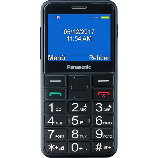 Panasonic Kx TU155 Exbn Tuşlu Cep Telefonu (2 Yıl Türkiye Distribütör Garantili)