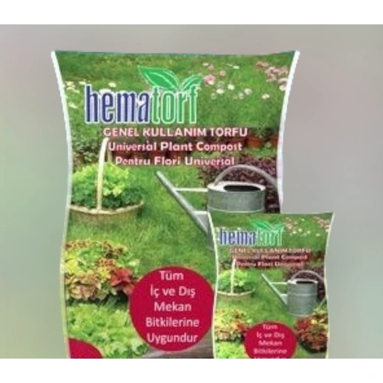 Hematorf 10 Litre Menekşe Torfu - Sphagnum Moss