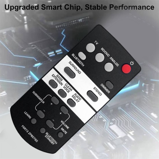 ALLIMITY FSR73 ZP80760 Sostituisci Telecomando Adatto Per Yamaha AV Receiver TS-1050 YAS-105 SRT-700 TS1050 YAS105 SRT700