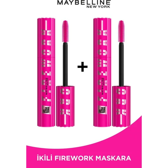 Maybelline New York 2'li Maybelline New York Lash Sensational Firework Maskara
