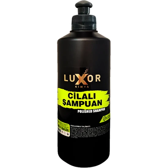 Luxor Kimya Gold Serisi Slikonlu Cilalı Şampuan 500 ml