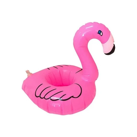Şeker Ofisi Flamingo Deniz Yatağı Şişme Bardak Tutucu