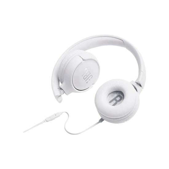 Jbl Tune 500 Beyaz Kablolu Mikrofonlu Kulak Üstü Kulaklık