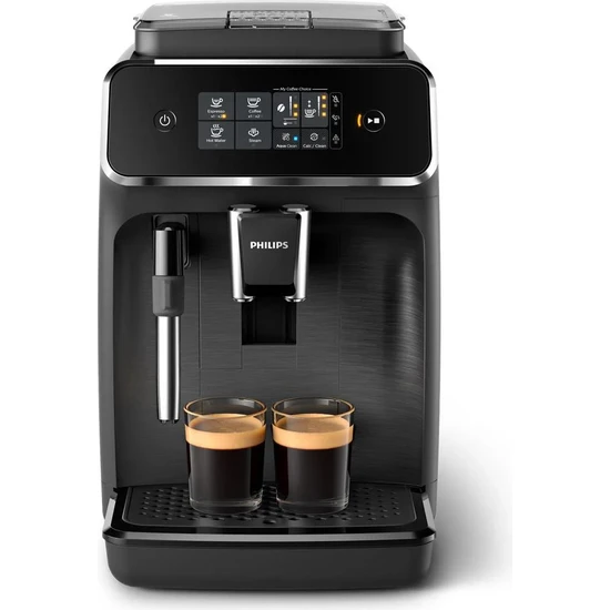 Philips 2000SERI Dokunmatik Ekranlı Tam Otomatik Espresso Makinası Zamanlayıcı, Aquaclean Özellikli