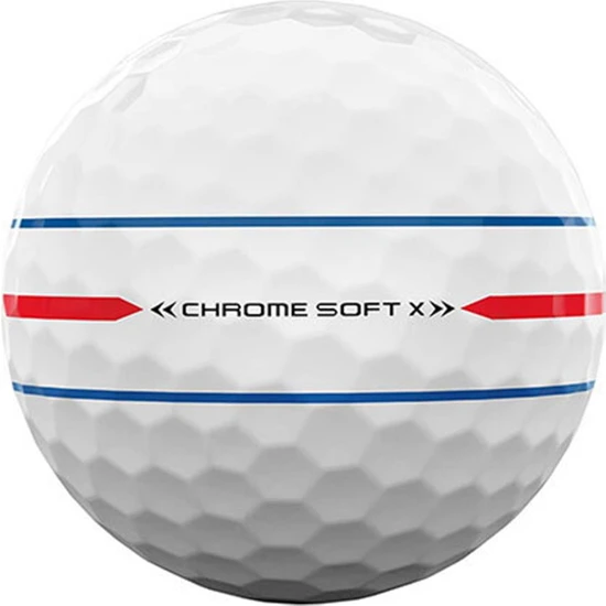 Callaway Bl Chrome Soft 22 360 Trpltrk Blk - Üçlü Golf Topu Beyaz Renk