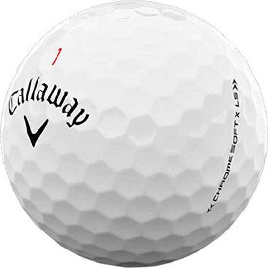 Callaway Bl Cg Chrome Soft x Ls - Üçlü Golf Topu Beyaz Renk