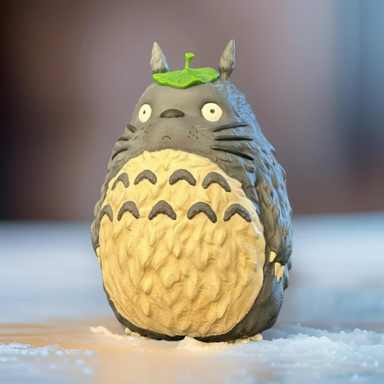 3D Layer Craft Totoro Figür My Neighbor Totoro Anime 13 cm