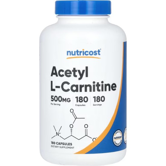 Nutricost Acetyl L-Carnitine (ALCAR) 500mg