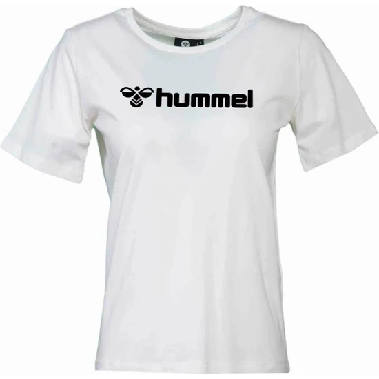 Hummel Kadın T-Shirt Kırık Beyaz 912031-9003 Hmlnesle S/s