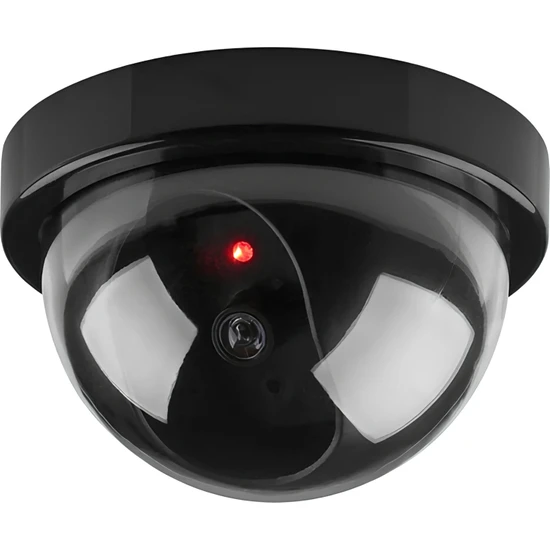 Vekorr 2 Adet Caydırıcı Dome Kamera LED Işıklı Güvenlik Kamera