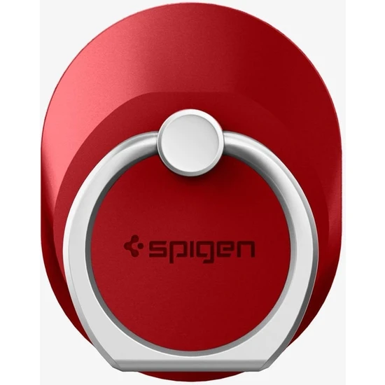 Spigen Style Ring Selfie Yüzüğü / Araç Tutacağı / Stand Red - 000SR21950