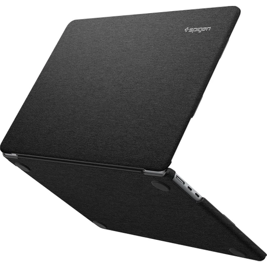 Spigen MacBook Air M2 (2022) Kılıf Urban Fit Black - ACS05272