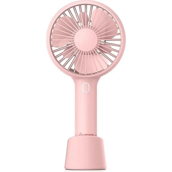Spigen Tquens Taşınabilir Şarjlı Mini Fan Sessiz Soğutucu H900 Pink - 000EH24397