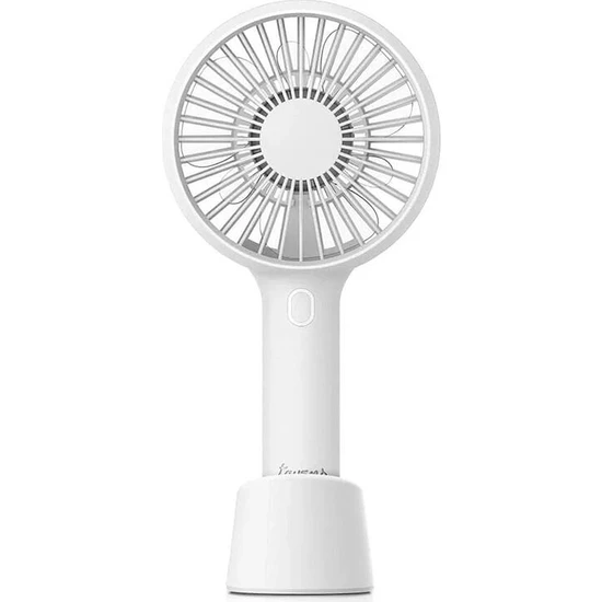 Spigen Tquens Taşınabilir Şarjlı Mini Fan Sessiz Soğutucu H900 White - 000EH23560