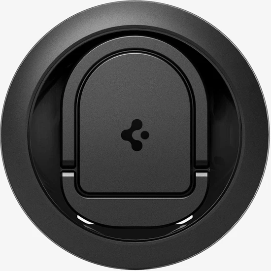 Spigen MagFit O-Mag Webcam iPhone için Manyetik Telefon Tutucu MagSafe özellikli Ring Black - AMP05596