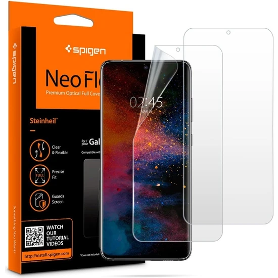 Spigen Galaxy S20 Plus Ekran Koruyucu Film Neo Flex HD (2 Adet) - AFL00644