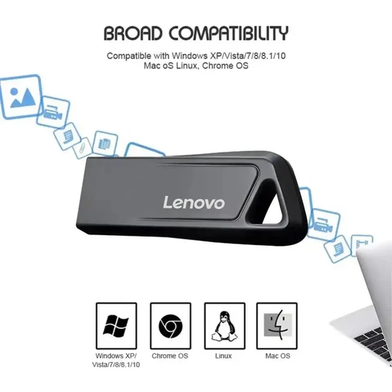 Lenovo 512 GB USB Flaş Bellek 3.0