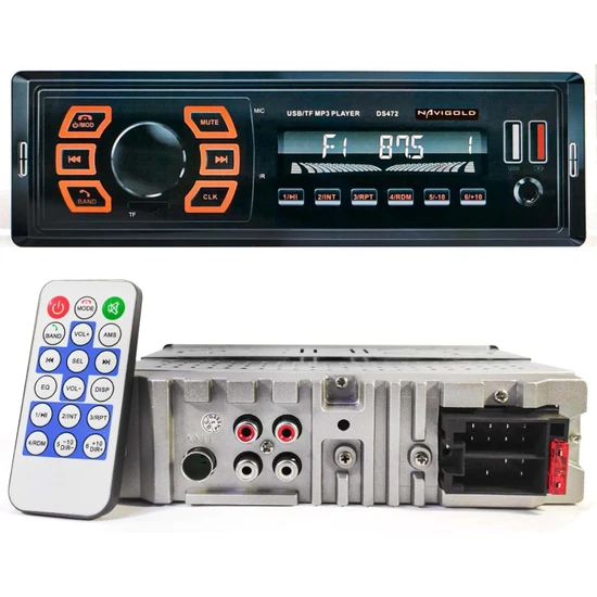 Navıgold DS-472 Oto Teyp 4X55 Watt Bluetooth 2xusb Sd Fm Aux