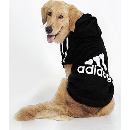 Bonanza Adidog Köpek Sweatshirt,gerçek 3 Iplik, 10-45 kg Için, Hoodie, Orta ve Büyük Irklar Için