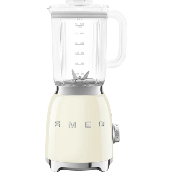 smeg 50's Stlye BLF03CREU Krem Smoothie Blender