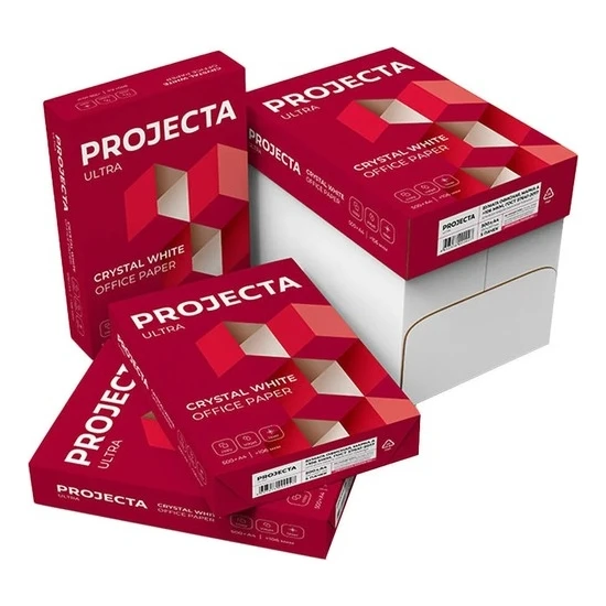Projecta Ultra Fotokopi Kağıdı A4 80 gr 1 Koli 5 Paket
