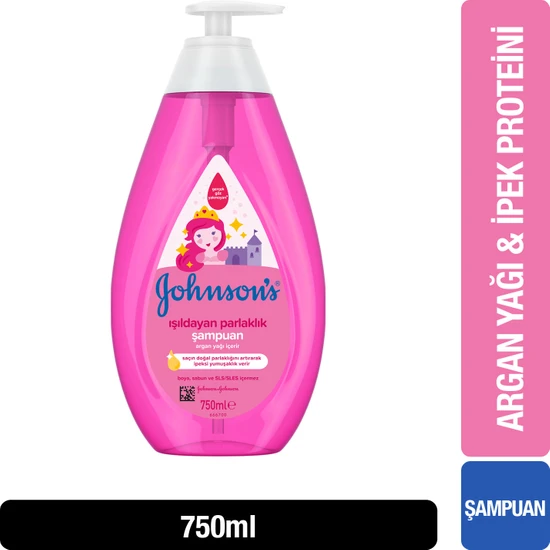 Johnson's Işıldayan Parlaklık Serisi Şampuan 750 ml