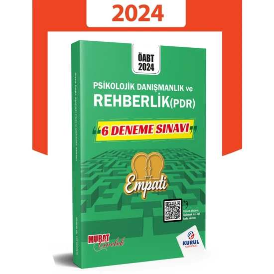 2024 ÖABT Empati Psikolojik Danışmanlık ve Rehberlik PDR Çözümlü 6 Deneme