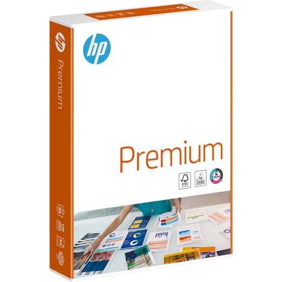 Hp Premium Serisi A4 Fotokopi Kağıdı 80 Gr. Tüm Kullanım Alanları Için  500'LÜ