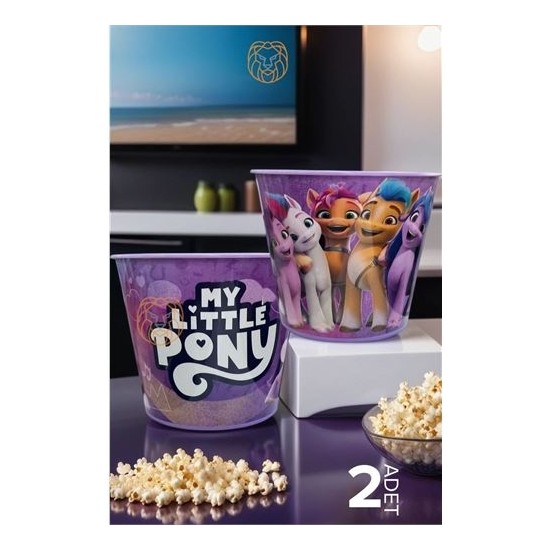 Hacarlıoğlu My Little Pony Patlamış Mısır Popcorn Kovası 2 Fiyatı