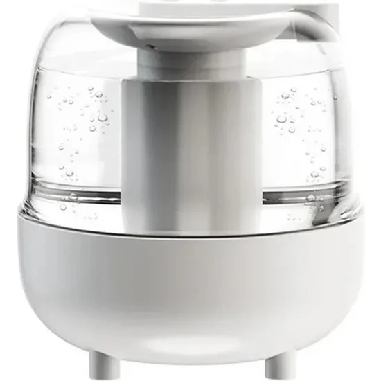 Zeeful 4l Nemlendirici USB Aromaterapi Nemlendirici Ev Hava Nemlendiriciler LED Lamba ile Hava Temizleme Cihazı Masaüstü Mist Maker, Beyaz (Yurt Dışından)