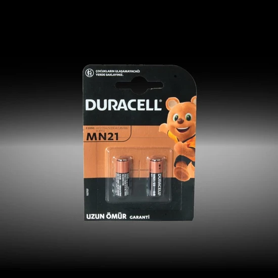 Duracell Özel Alkalin Pil 12V 2'li Paket (MN-21/A23/23A/V21GA/LRV08/8LR932)