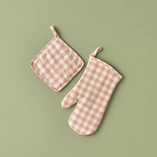 Bella Maison Pavia Eldiven-Tutacak Set Mürdüm