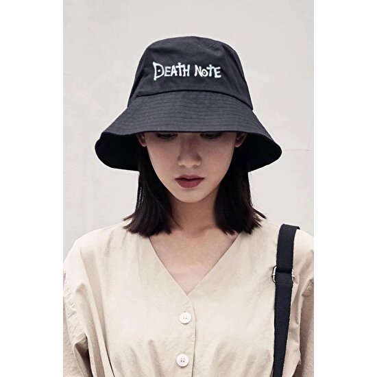 Red Box Butik Anime Death Note Logo Balıkçı Bucket Şapka