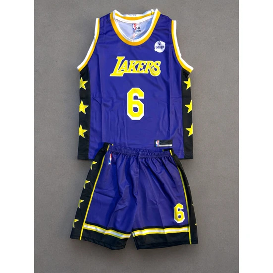 North Stand Los Angeles Lakers LeBron James NBA Çocuk Basketbol Forması