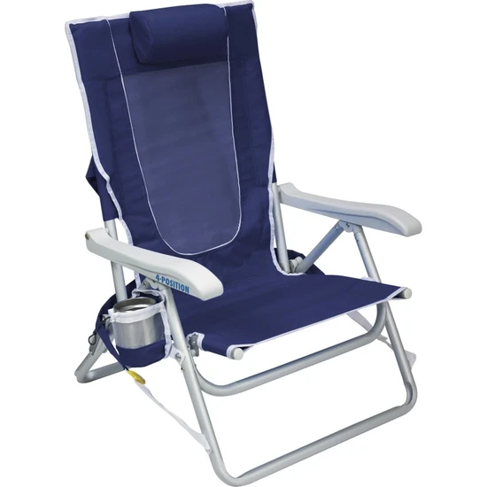 Gci Outdoor Backpack Beach Chair™ 4 Kademeli Katlanır Plaj Sandalyesi