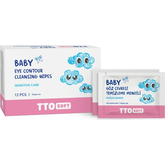 Tto Soft Baby Göz Çevresi Temizleme Mendili