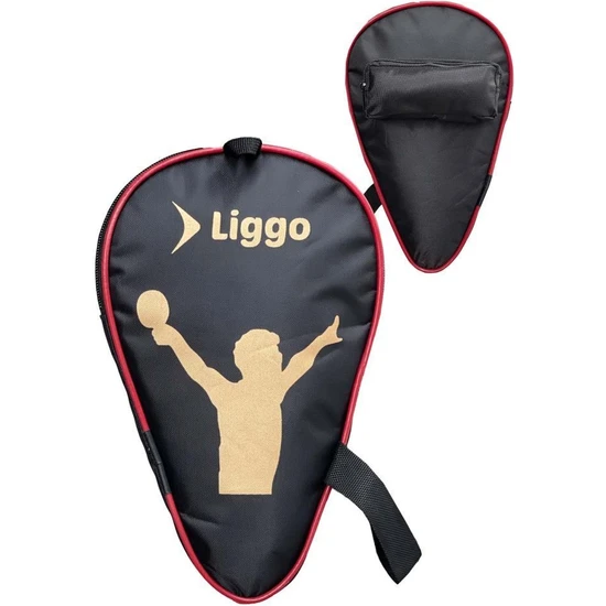 Liggo Masa Tenisi Raket Çantası Pinpon Topu Bölmeli Raket Kılıfı