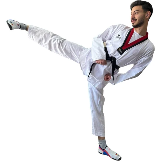 Jumok Poom Yaka Fitilli Taekwondo Elbisesi