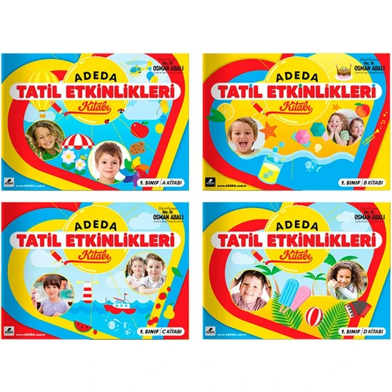 Adeda Yayıncılık Adeda Tatil Etkinlikleri Kitabı 1.sınıf (1. Sınıftan 2. Sınıfa Geçenler Için) - Osman Abalı