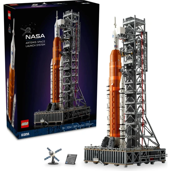 LEGO Icons 10341 Nasa Artemis Uzay Fırlatma Sistemi (3601 Parça)