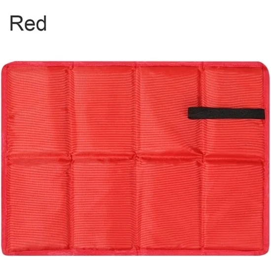 Chaoduo Shop Kırmızı Stil 39X30CM Su Geçirmez Klasör Kamp Mat Katlanır cm Taşınabilir Küçük Minder Mat Açık Plaj Koltuk Pedi Minder Nem Geçirmez Ped (Yurt Dışından)