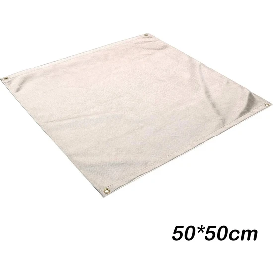 Chaoduo Shop 50X50CM Tarzı Barbekü Izgara Mat Yanmaz Isıya Dayanıklı Yapışmaz Barbekü Veranda Koruyucu Izgara Dişli Yard Zemin Koruyucu Halı Xr-Sıcak (Yurt Dışından)