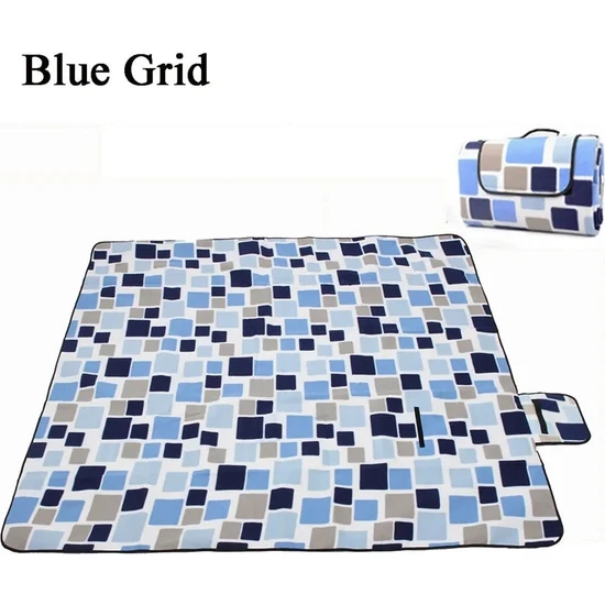 Chaoduo Shop C-200X200CM Stili cm Su Geçirmez Plaj Mat Katlanır Mat Açık Kamp Katlanır Mat Battaniye Çadır Mat Açık Plaj Mat (Yurt Dışından)